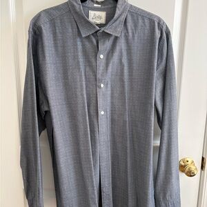 Bixby Nomad Gray Casual Button Down Shirt for Men